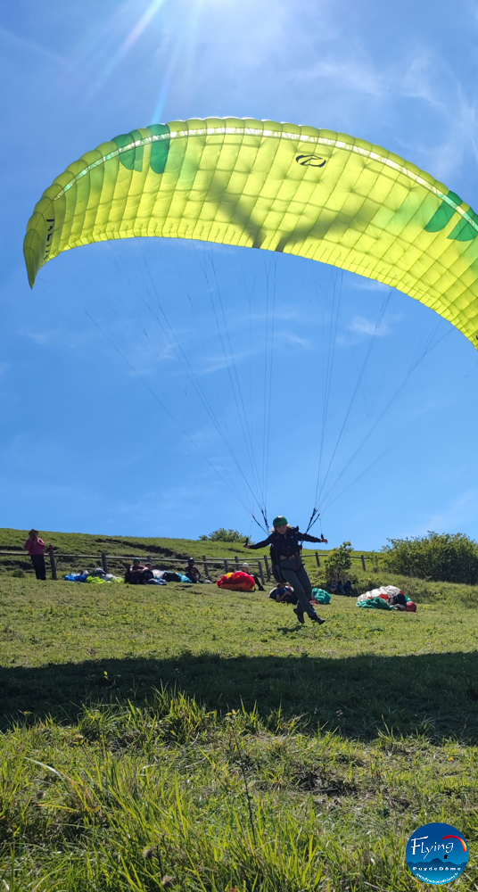 Vols parapente printemps 2024