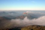 Flying Puy De Dome Ecole De Parapente Vol Au Milieu Des Nuages