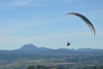 Flying Puy De Dome Parapente Gradient.