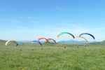 Flying Puy De Dome Parapente Pente Ecole Chaine Des Puys